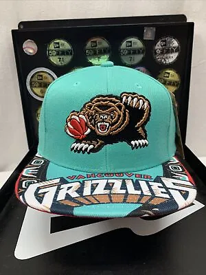 Vancouver Grizzlies Mitchell & Ness “NBA Swingman Pop Collection” SnapBack Hat • $42.99