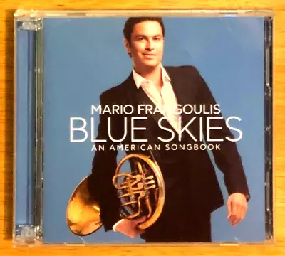 Mario Frangoulis—blue Skies: An American Songbook (2021) Cd & Dvd—near Mint • $22.30