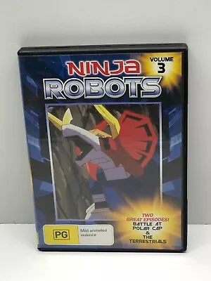 Ninja Robots Volume 3 DVD Very Good Condition Region 4 • $11.95