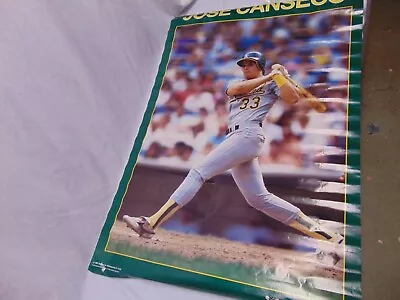 (2) 1987 Starline Jose Canseco & Mark McGwire Oakland A's Posters 34  X 23  USA • $10