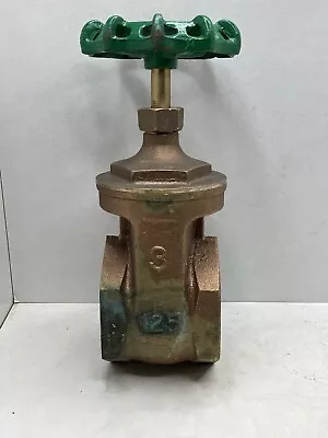 3  Brass Gate Valve 3  Npt Thread 125# • $118.14