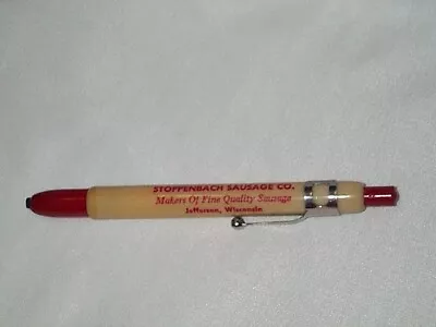 Vintage Stoppenbach Sausage Grease Pen Pencil Jefferson WI • $10.99
