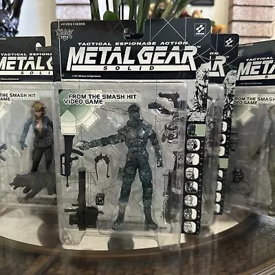 1999 McFarlane Konami Metal Gear Solid Solid Snake Action Figure Rare VARIANT • $91.99