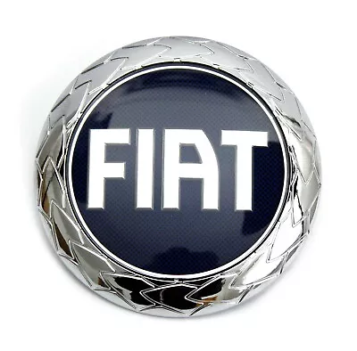 Emblem Logo Signature Front Plate Blue Front For Fiat 46832366 • $47.91