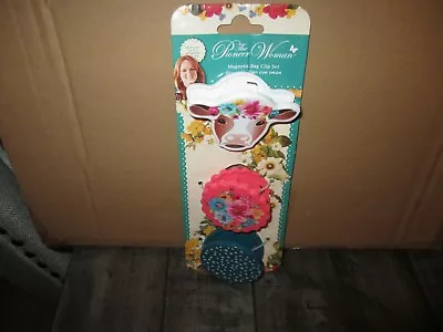 Brand New Pioneer Woman Spring Bouquet Magnetic Bag Clips!!! • $6