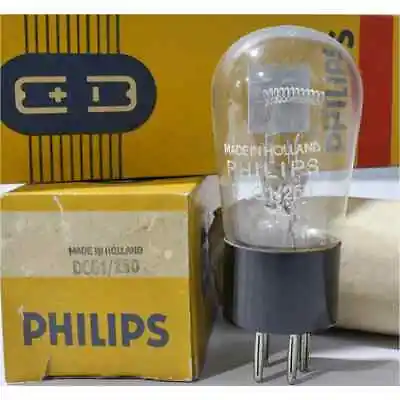Rare Globe DCG1/250 Philips Mercury Vapor Rectifier Black Base Made In Holland • $544