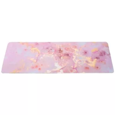 Pink Gold Marble Gaming Mouse Pad Large Non-Slip Desk Mat Writing Pads For Of... • $26.21