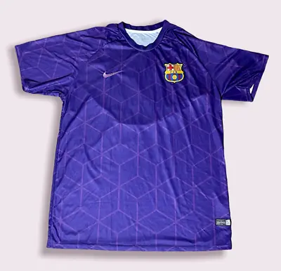 £17.95 • Buy Nike Dri Fit Barcelona Jersey 2016 Messi 10, Size XL, Football Shirt, Purple