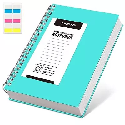 Spiral Notebook College Ruled Large Spiral Journal A4 Notebook 8.5  X 11  300  • $31.45