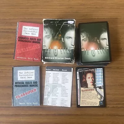 The X-Files Collectible Card Game Starter Deck - 1996 • $19.95