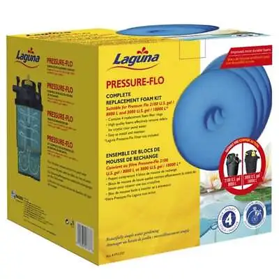 Laguna Pressure Flo 8000/10000/13500 Pond Filter Foam Set (4pk) • £40.39