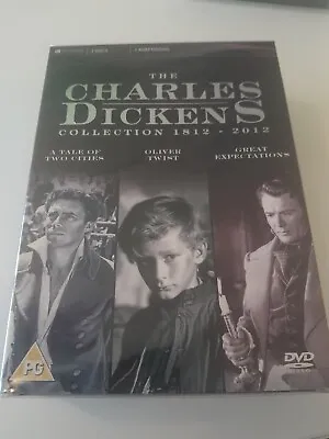 The Charles Dickens Collection Dvd Boxset NEW OLIVER TWIST A TALE OF TWO CITIES • £12.95