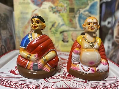Papier-mâché Golu/Hindu Bobble Head Dolls/Statues • $13