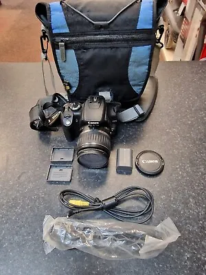 Canon EOS 350D Digital SLR Camera With Canon 18-55mm EFS Lens No Charger • £80