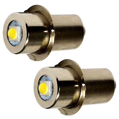 £22.13 • Buy 2pcs High Power Upgrade Bulbs 3W LED 150LM For Dewalt 900 9000 Series Flashlight