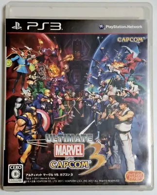 Ultimate Marvel Vs. Capcom 3 PS Vita Capcom Sony PlayStation Vita From Japan • £31.93