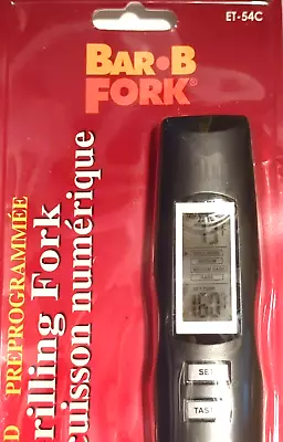 Maverick Bar-B Fork Pre-Programmed Digital Grilling Fork (ET-54) BBQ Grill New! • $16.99