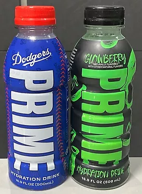 Prime Hydration Glowberry & LA Dodgers V2 Bottle Rare USA Import • £19.99