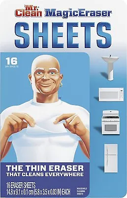 Mr. Clean Magic Eraser Cleaning Sheets The Power Of A Magic Eraser In A... • $12.01