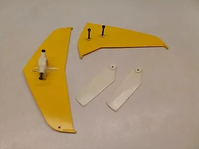 Thunder Tiger Raptor 30 RC Helicopter Horizontal & Vertical Fins Tail Blades • $35.55