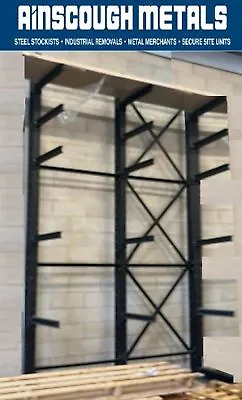 Cantilever Racking 4.800mtr High X 2.500mtr Wide (3 No Leg) / Storage Racking / • £1182