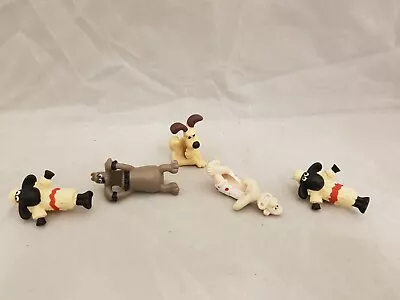 Vintage Wallace And Gromit Pencil Toppers 1989 Bundle Of 5 Figures • $15.47