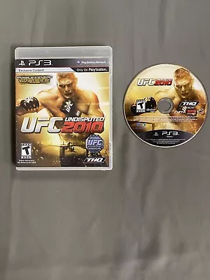UFC Undisputed 2010 Sony PlayStation 3 PS3 Disc And Case • $4.99