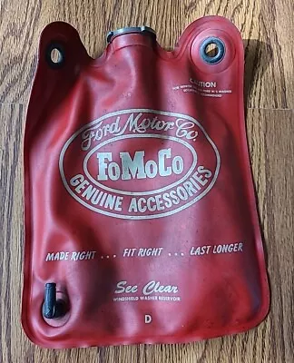 Vintage Fomoco 1960s 60s Ford Windshield Washer Reservoir Fluid Bag • $32.99