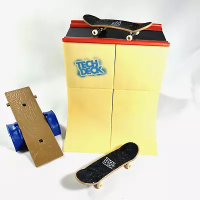 Tech Deck Big Vert Wall With Two Boards And Teeter Totter • $17