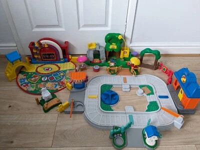 £19.99 • Buy Fisher Price Little People Playset Bundle Zoo Preschool Train Track