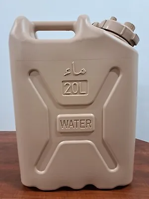 NEW GENUINE Scepter Military Arabic Water Can 5 Gallon Tan Sand Water Jug -10859 • $46.99
