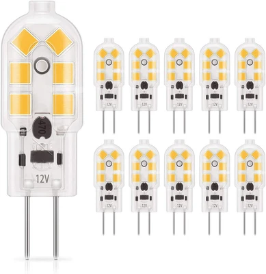 $42.99 • Buy DiCUNO G4 LED Light Bulb Bi-Pin Base 1.5Watt 15-20W Halogen Equivalent 12 Volt