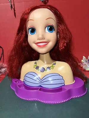 Disney Just Play Princess Ariel 8” Styling Head No Accessories Or Box See Desc. • $12.40