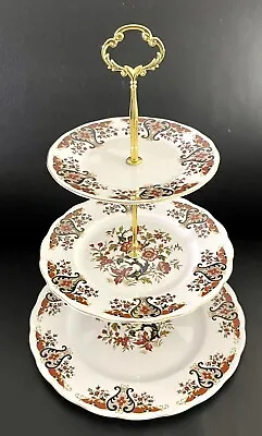 Vintage Colclough Royale English Bone China Large 3-tiered Cake Stand • £30.37