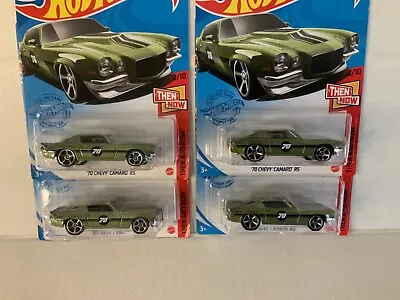 2021 Hot Wheels 4 Then And Now Series ‘70 Chevy Camaro RS Walgreens Exclusive • $9.99