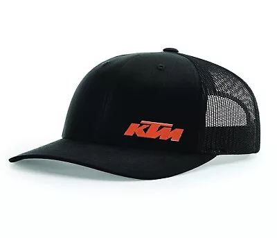 KTM Motorcycle Logo Embroidered Richardson 112 Trucker Hat Snapback BRAND NEW • $24.99