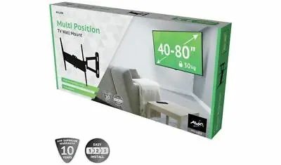 AVF Superior Multi-Position Up To 80 Inch TV Wall Bracket (Missing Screws) • £54.99