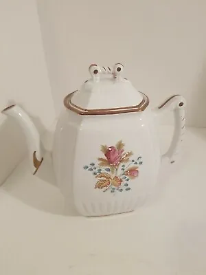 Antique Vintage Moss Rose W.H. Grindley & Co. Royal Ironstone Tea Pot • $39.99