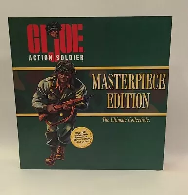 NEW GI Joe Action Figure Black American Soldier 1964 Reprint Masterpiece Edition • $97.49