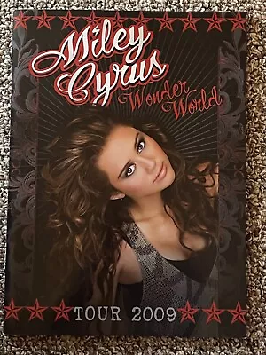 Miley Cyrus 2009 Wonder World Tour Concert Program Book • $20