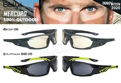 £13.99 • Buy Bolle Safety Glasses MERCURO Spectacles Total Shield 100% Outdoor UV Protction