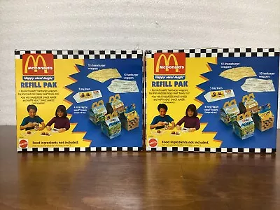 Lot Of 2 McDonalds Happy Meal Magic Refill Pak NOS Sealed • $11.95