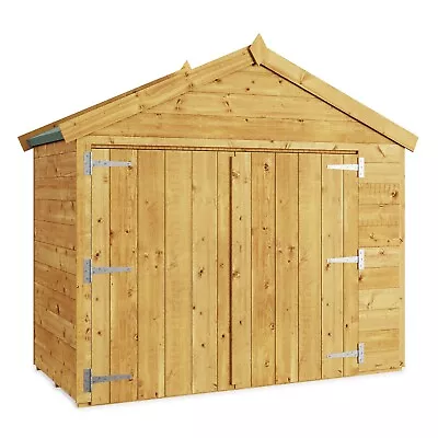 3x6 Wooden Garden Storage Shed Outdoor Apex Tool Bike Store BillyOh Mini Master • £285