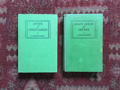 Anne Of Green Gables & Anne's House Of Dreams Vintage Books By L.M. Montgomery • £15