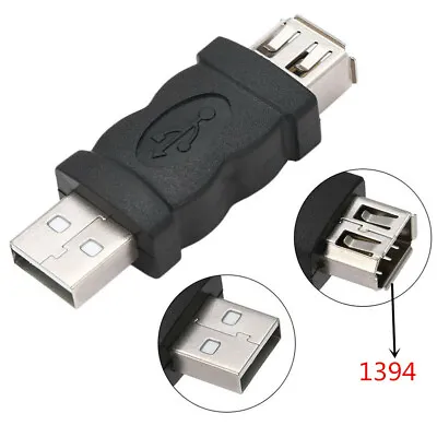 Firewire IEEE 6 Pin USB To 1394 ABS Data Transmission Extension Adapter • £6.29