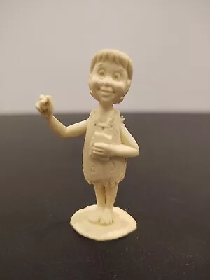 Teacher / Waitress Marx 1961 Flintstones Play Set Townsman Cream • $7