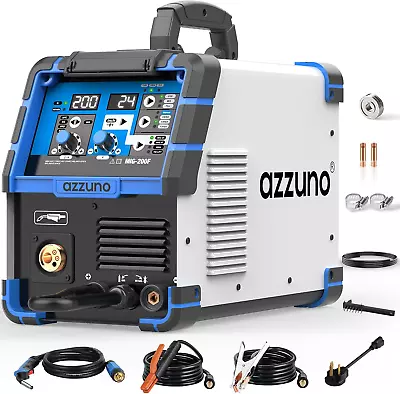 200A MIG Welder110V/220V Dual Voltage Multiprocess Welder4in1 Flux MIG Welding • $269.99