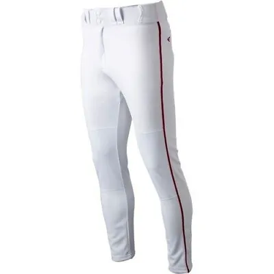 Easton Rival+ Pants White With Red Piping • $15