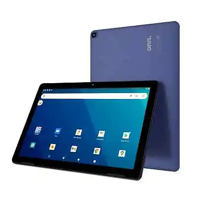 ONN Gen 2 10.1  Tablet 32GB Storage 2GB RAM Android 10 2.0 GHz Quad-Core (Blue) • $57.95