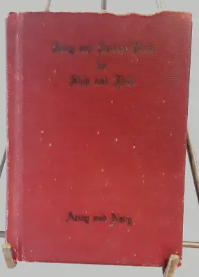 Song And Service Book For Ship And Field Army And Navy 1942 WWII Soldiers Hymnal • $8